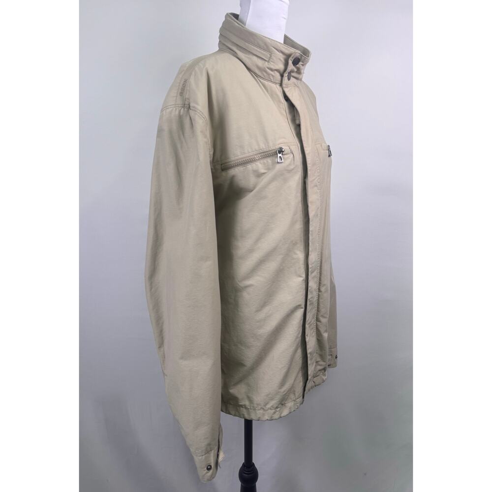 GEOX Men’s Utility Waterproof Jacket Beige Size Large - Picture 3 of 11